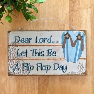 Flip Flop Sign 🩴